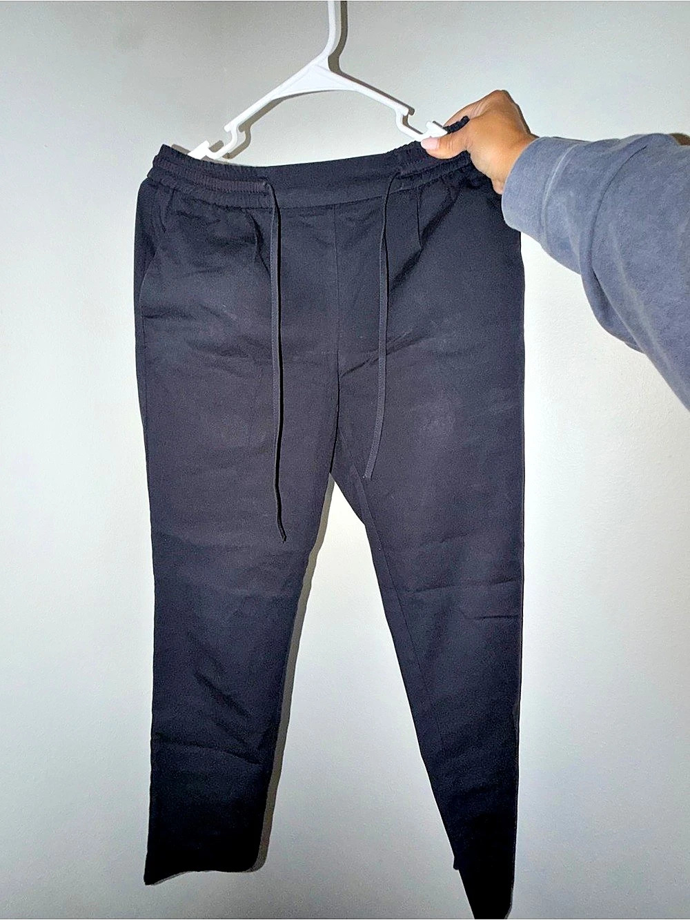 Zara Travel Collection Black Jogger Pants Size Small Like New